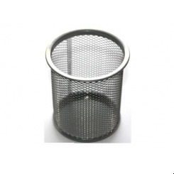 Metal pen pot