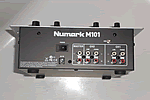 Rear view of Numark m101 Mixer Photo
